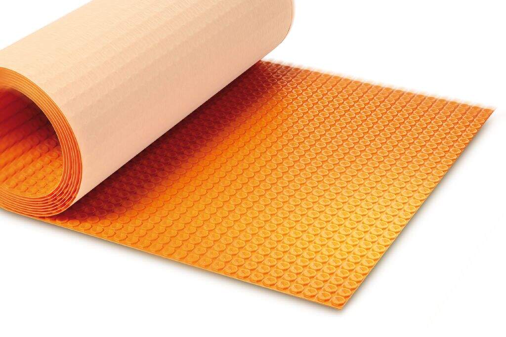Membrane contre fissure pour plancher de céramique, Membrane Ditra  Schluter